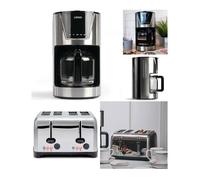 Cafetière électrique - INOX - 1,5L - Programmable - 12 tasses - 900W