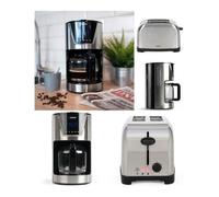 Cafetière Électrique - Inox - 1,5l - Programmable - 12 Tasses - 900w