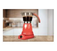 Cafetière électrique - JOCCA - Commodore - 6 tasses - Rouge - Réservoir amovible