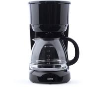 Cafetière électrique - LIVOO - DOD183N - 600 W - 750 ml - 6 tasses - Noir
