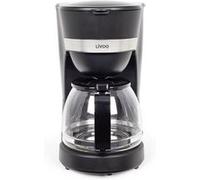 LIVOO Cafetière électrique DOD200N 750 W 1,25 L 10 à 12 tasses Noir
