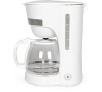 Cafetière électrique - LIVOO - DOD200W - 750 W - 1,25 L - 10 à 12 tasses - Blanc
