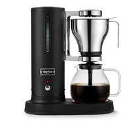 aarke Cafetière Filtre - Machine à Café Électrique avec Carafe en Verre, Fonction Maintien au Chaud, 10 Tasses (1,25 L), Design Moderne, Préparation de Café Filtré, Certifiée ECBC - Noir Mat