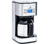 Cafetière Électrique Programmable 1.2L Isotherme Inox 12 Tasses Sélecteur Arôme