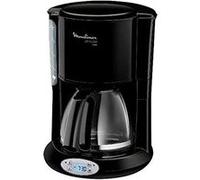 Cafetière Électrique Programmable De 0,6l Pour 6 Tasses Avec Écran Lcd 1000w Noir