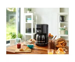 Cafetière électrique Programmable Noire satin Riviera & bar 1,8 L