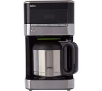 Cafetière Électrique Programmable Pour 10 Tasses 1000w Inox / Noir