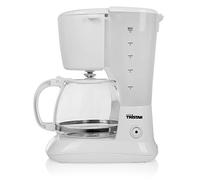 AudioSonic Cafetière électrique Tristar CM-1252 1,25 L anti-goutte verseuse en verre blanc