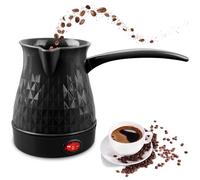 Cafetière électrique turque 500 ml 600 W - Cafetière électrique lavable - Cafetière turque électrique pour la maison, le bureau, le moka et le thé