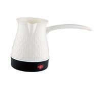 Cafetière électrique Turque 500 Ml 600 W, Cafetière Turque avec Poignée, Pot à Café en Acier Inoxydable, Cafetière Turque Machine à Café, Chauffage Rapide Efficace, Bouilloire le Moka, Bureau, Café