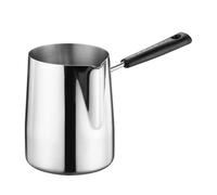 Cafetière en acier inoxydable 304 avec bec verseur pour la fabrication de sauce au chocolat et au beurre 350 ml, 600 ml, 900 ml (900 ml)