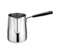 Cafetière en acier inoxydable - 8,5 x 20 x 11,4 cm, bec verseur de 600 ml, pour boissons, fondant | Poêle à boissons pour thé, café, lait, chocolat chaud, maison, cuisine, bureau, appartement