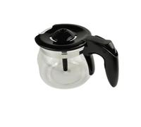Cafetière en verre compatible avec les modèles Philips HD7431, HD7432, HD7434 et HD7435.(Glass Pot Black)