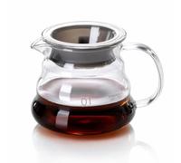 Cafetière en Verre, Pichet à Café en Verre, Verseuse Cafetiere Universelle