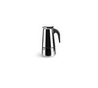 Ibili – Cafetière Moka Expresso – 4 tasses (185 ml) – Acier inoxydable – Induction