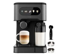 Cafetière express semi-automatique Cecotec Power Espresso 20 ColdBrew Latte. 1350W, 20 bars, froid, tiède ou chaud