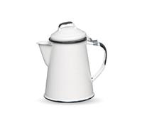 Cafetière expresso 3 4 personnes blanche Graniteware