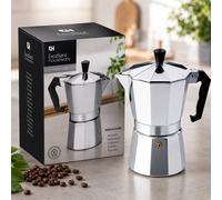 Cafetière expresso 330 ml cafetière à moka pour jusqu'à 6 tasses cafetière ex...