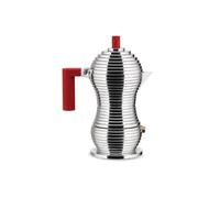 Cafetière expresso - ALESSI - MDL02-1 R Pulcina - Acier - Rouge - 1 tasse - 7 cl
