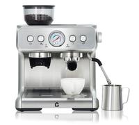 Cafetière expresso avec broyeur intégré - 15 bars -Broyeur 30 niveaux - Buse vapeur - PID 92°C - Réservoir 2,8 L -Accessoires inclus