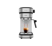 Cecotec Cafetière Expresso Cafelizzia 790 Steel Duo. 1350 W, Espressos et Cappuccinos, Thermoblock, 20 Bars, Mode Auto 1-2 Cafés, Buse Vapeur Orientable, Accessoire Filtre pour Capsules