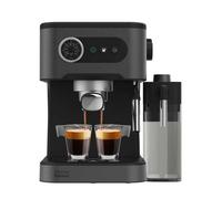 Cecotec Cafetière Expresso Power Espresso 20 Pro Latte. Machine À Expresso 20 Bars Avec Affichage Intuitif,Vaporisateur Réglable Pour Lait Et Infusions, Réservoirs Amovibles : Eau 1,5L, Lait 550 Ml