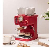 Cafetière expresso - Create - THERA RETRO - 15 bars - 1100W - Réservoir 1,25L