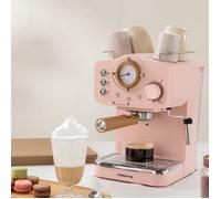 Cafetière expresso - Create - THERA RETRO - 15 bars - 1100W - Réservoir 1,25L