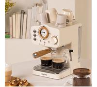 Cafetière expresso - Create - THERA RETRO - 15 bars - 1100W - Réservoir 1,25L
