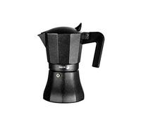 Cafetière Expresso Italienne en Aluminium, 9 Tasses de Café, Vitrocérame, Gaz,, Tiramisú, , Noir