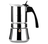 Cafetière Expresso Italienne Induction, Acier Inoxydable 4 Tasses de Café FAGO