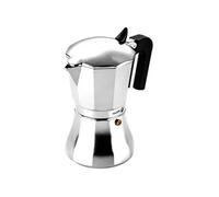 Fagor – Cafetière expresso italienne Cupy – Aluminium, induction, 6 tasses, vitrocéramique – Argent