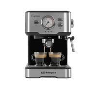 Cafetière Expresso Orbegozo 1100W 1,5L Noir/Argenté