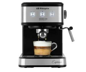 Cafetière Expresso Orbegozo EX 5210 Noir et Acier Inoxydable