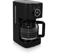 Cafetière filtre 1,5 L noire mat programmable connectée
