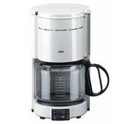 Cafetière Filtre - BRAUN Aromaster Classic Blanc K - 10 tasses - 1000 Watt