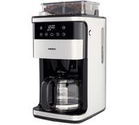 Cafetière Filtre Digitale avec Broyeur - MEDION - 1000W - 1,5L - Silver