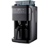 Cafetière Filtre Digitale Isotherme avec Broyeur - MEDION - 1000W - 1,0L - Noir