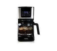 DOMO Cafetière filtre Do733K – 900 W, 4 à 10 tasses, écran LCD, 3 intensités – Noir