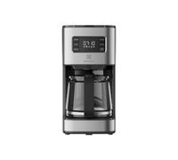 Electrolux Cafetière filtre Create 5 E5CM1-6ST, Sélection d'arômes et minuterie programmable, Puissance 1000 W, Verseuse isotherme 1,38 L, Arrêt automatique, Acier Inoxydable