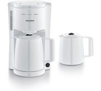 Severin KA 9309 Cafetière blanc verseuse thermofuge