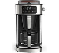 Krups Cafetière filtre Aroma Partner, Bac à café hermétique intégré, Dosages automatiques et précis grâce au système de levier intelligent, 10 à 15 tasses, Capacité 1,25 L KM760D10
