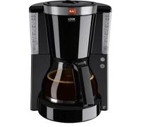 Cafetière filtre Melitta 1011-04 - Fonction AromaSelector®/Système anti-gouttes - Noir/Acier brossé
