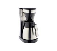 Cafétiere Filtre Melitta Easy Top Therm Ii Steel - Noir - 10 Tasses - Porte-filtre Compatible Lave-vaisselle Melitta