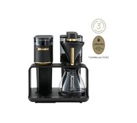 Cafetière filtre - Melitta - EPOS 1024-02 - Noir et Or - 8 tasses - Moulin intégré