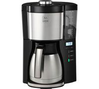 Cafetière filtre MELITTA look v therm timer noir acier brossé