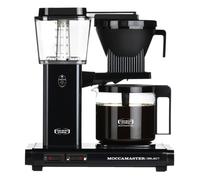 Cafetière filtre Moccamaster KBG Gamme Spéciale - Noir - Café moulu