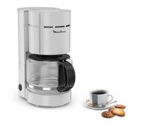 Moulinex Cafetière filtre grise, Porte-filtre pivotant, Simpleo FG121B10