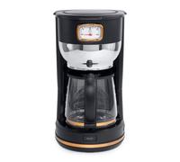 Cafetière Filtre Muse Ms-220 Bc 10 Tasses Noir Or Muse