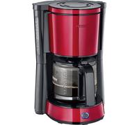 Severin KA 4817 Cafetière rouge (métallisé), noir Nombre de tasse=10